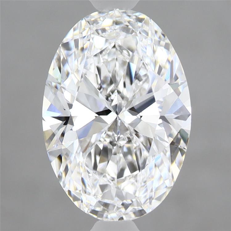 2.1ct Oval D VVS2 Lab Created Diamond