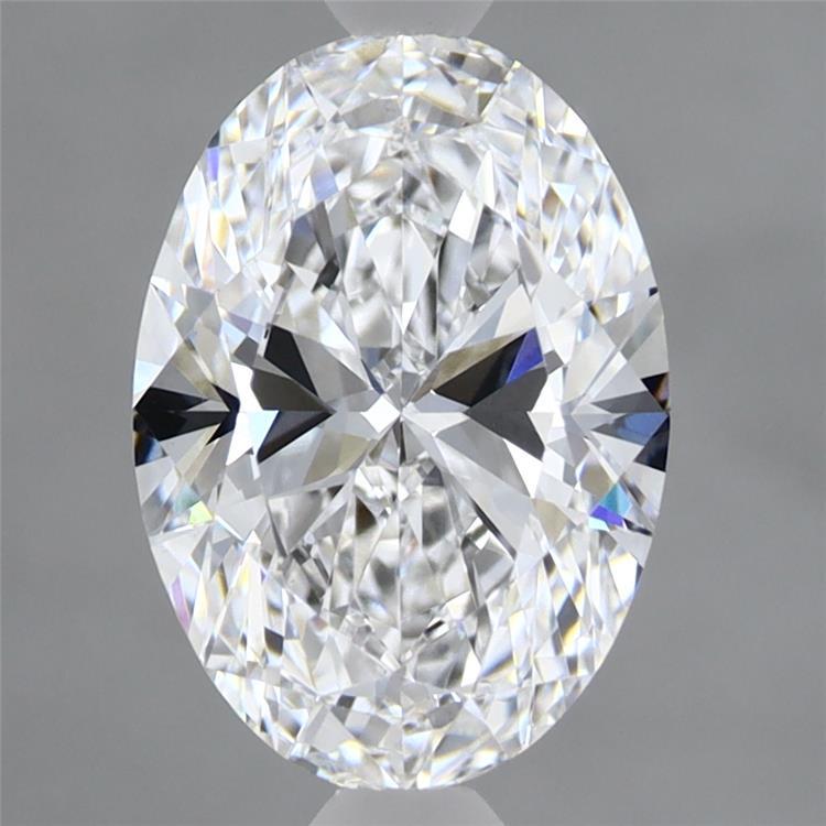 2.03ct Oval D VVS2 Lab Created Diamond