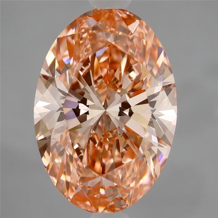 3ct Oval VS1 Lab Created Diamond