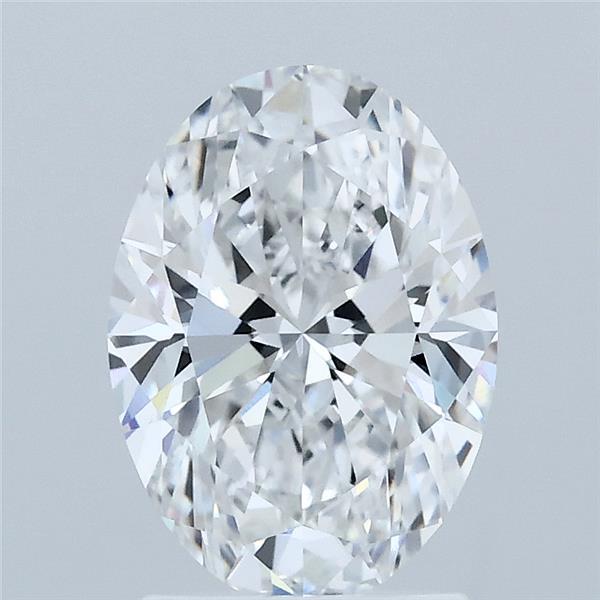 2.01ct Oval D VVS2 Lab Created Diamond
