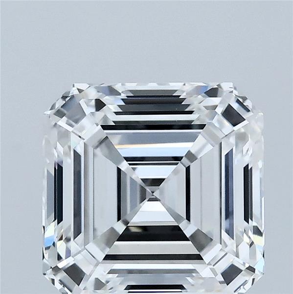 2.6ct Asscher E VVS2 Lab Created Diamond