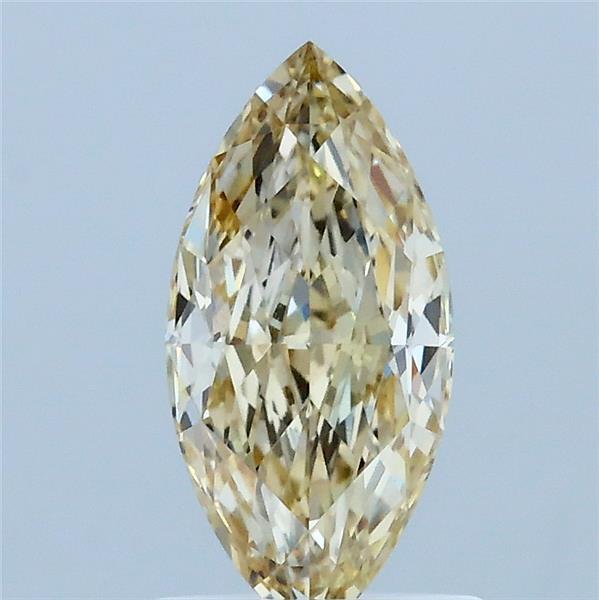 1.01ct Marquise FANCY LIGHT YELLOW VS1 Lab Created Diamond