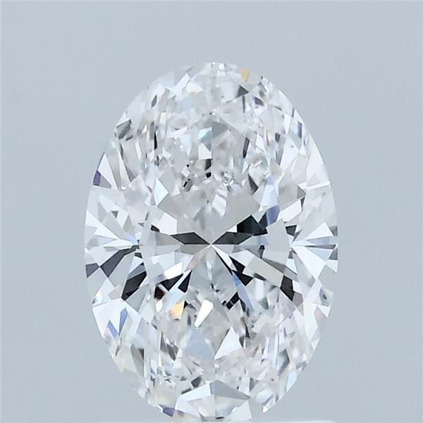 1ct Oval D VVS1 Lab Created Diamond