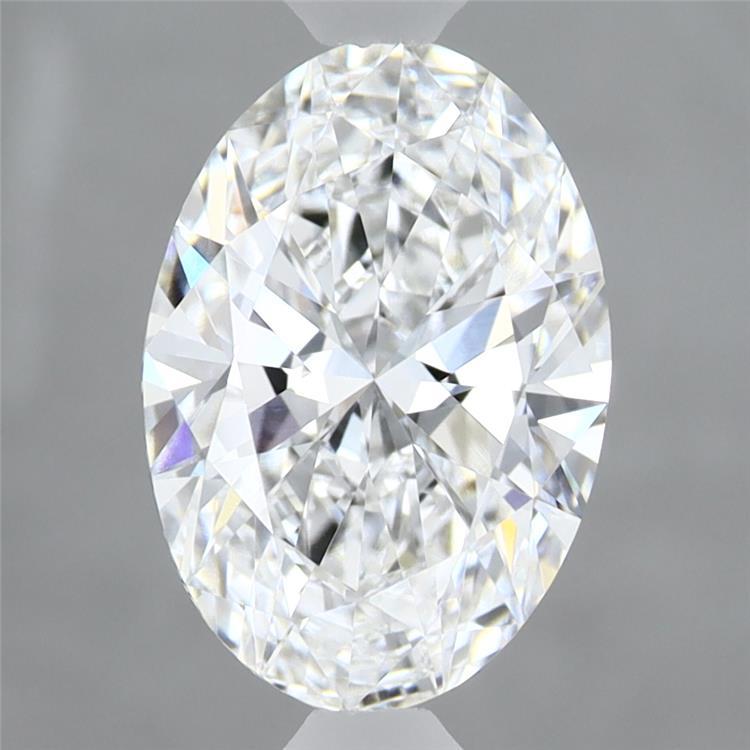 2.1ct Oval D VVS2 Lab Created Diamond