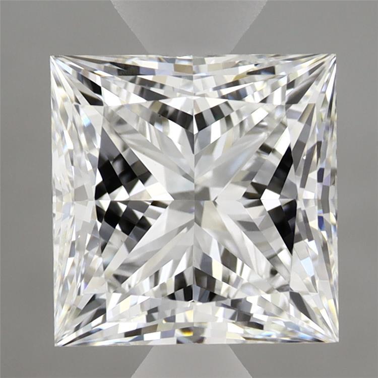 2.72ct Princess E VVS2 Lab Created Diamond