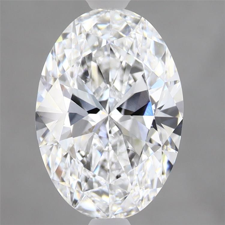 2.08ct Oval D VVS2 Lab Created Diamond