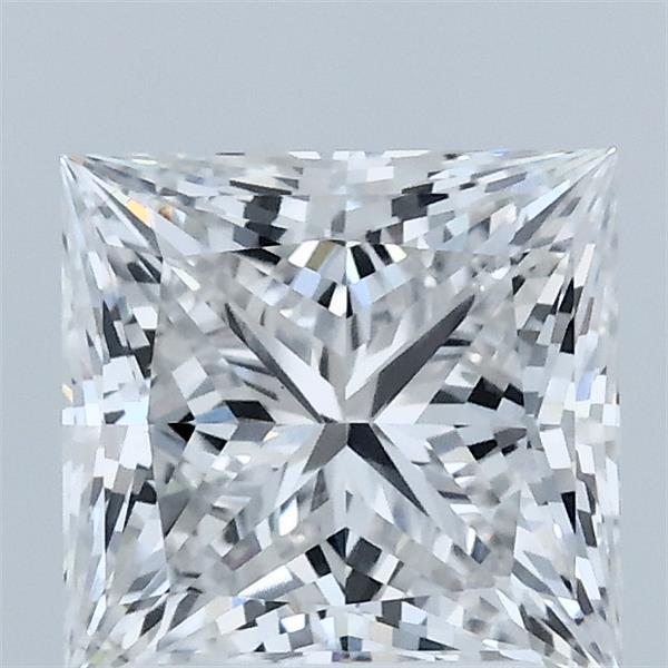 2.08ct Princess E VVS2 Lab Created Diamond