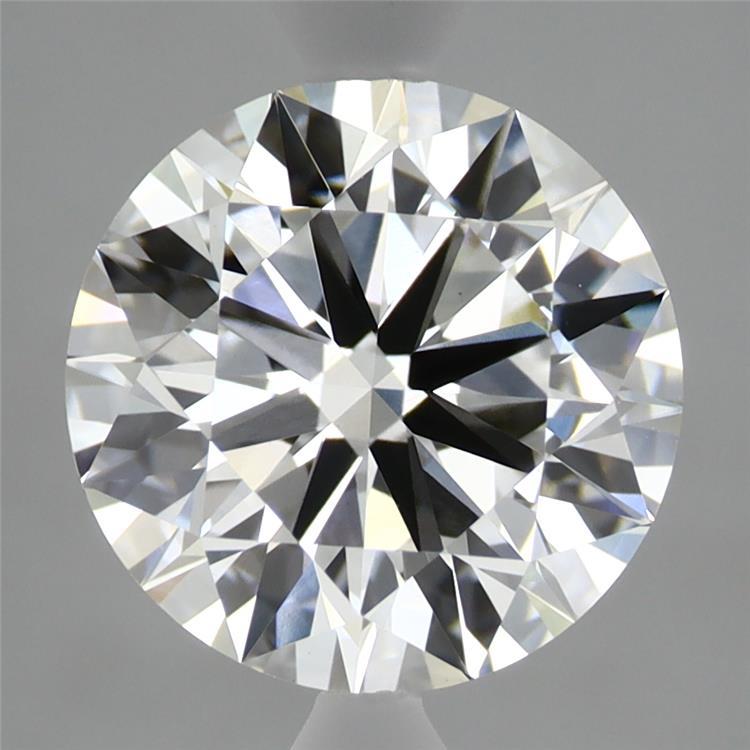2.96ct Round H VS1 Lab Created Diamond
