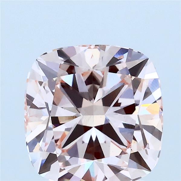 2.03ct Cushion FANCY INTENSE PINK VS1 Lab Created Diamond