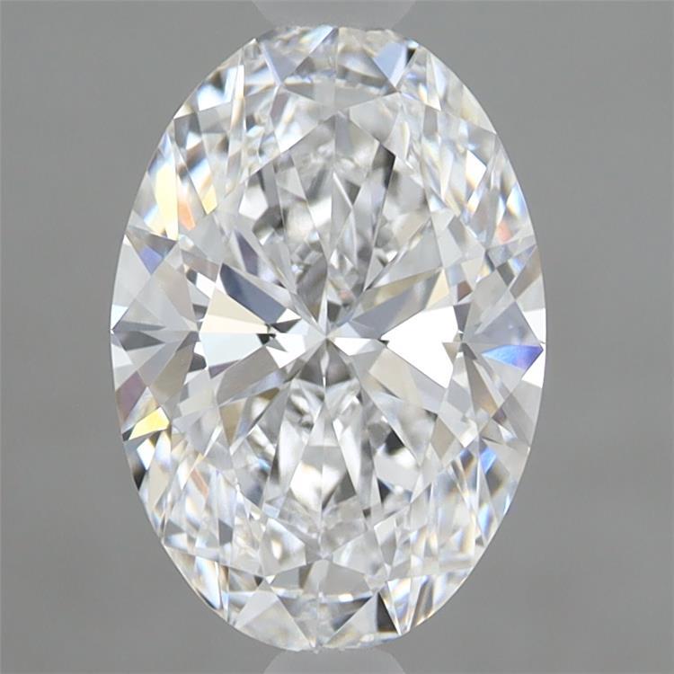 1.7ct Oval D VVS2 Lab Created Diamond