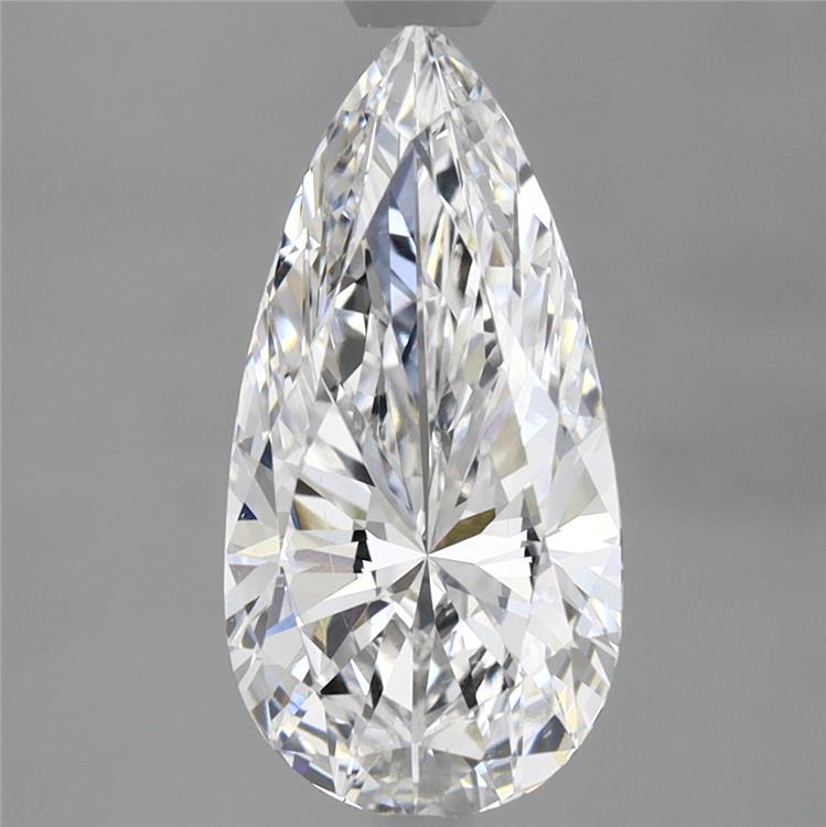 2.21ct Pear E VS2 Lab Created Diamond