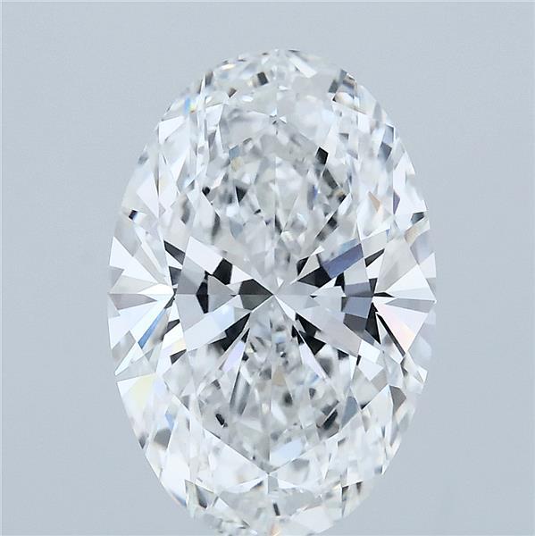 3.59ct Oval D VVS2 Lab Created Diamond