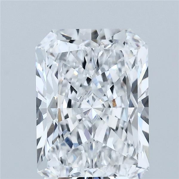 3.1ct Radiant D VVS2 Lab Created Diamond