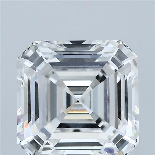 4.56ct Asscher E VVS2 Lab Created Diamond