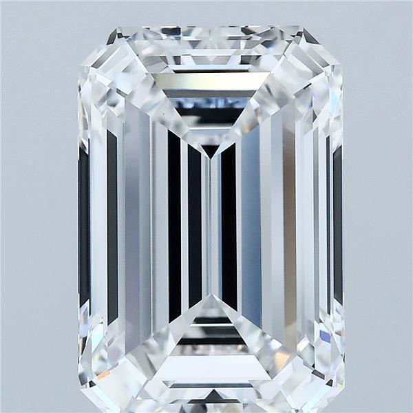6.56ct Emerald E VVS2 Lab Created Diamond