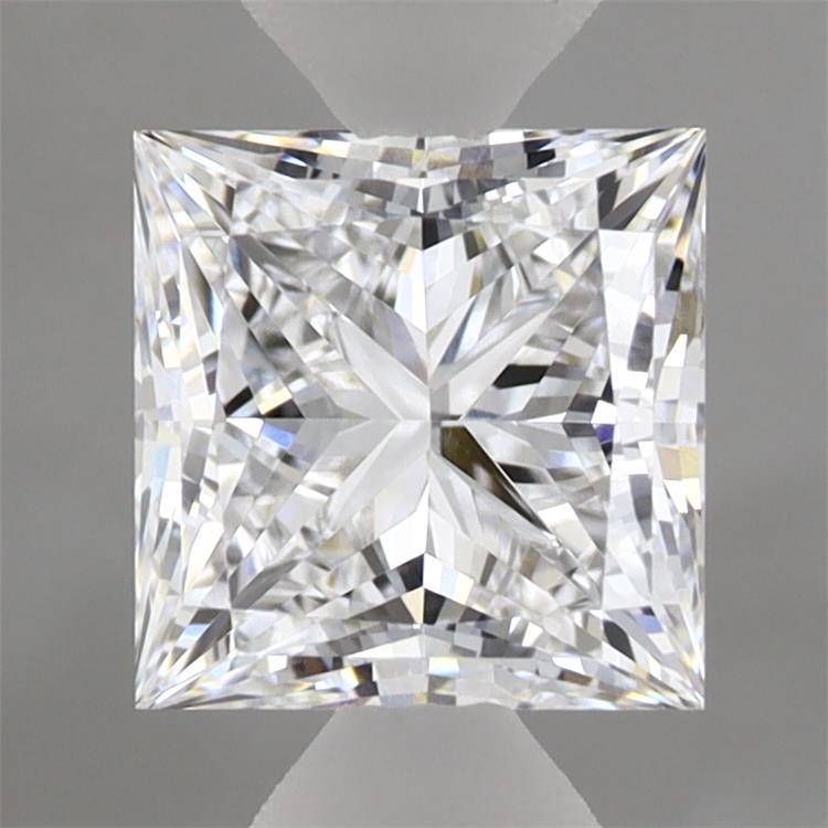 1.51ct Princess D VVS1 Lab Created Diamond