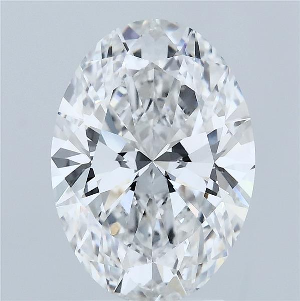 3.1ct Oval E VVS2 Lab Created Diamond