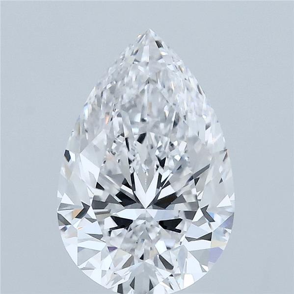 2.01ct Pear D VS1 Lab Created Diamond