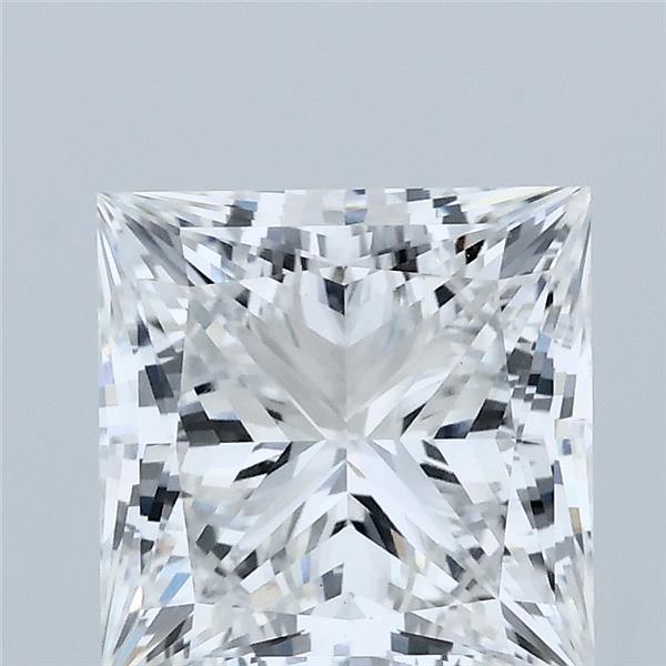 3.09ct Princess E VVS2 Lab Created Diamond