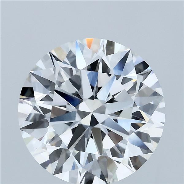 4.03ct Round F VVS2 Lab Created Diamond