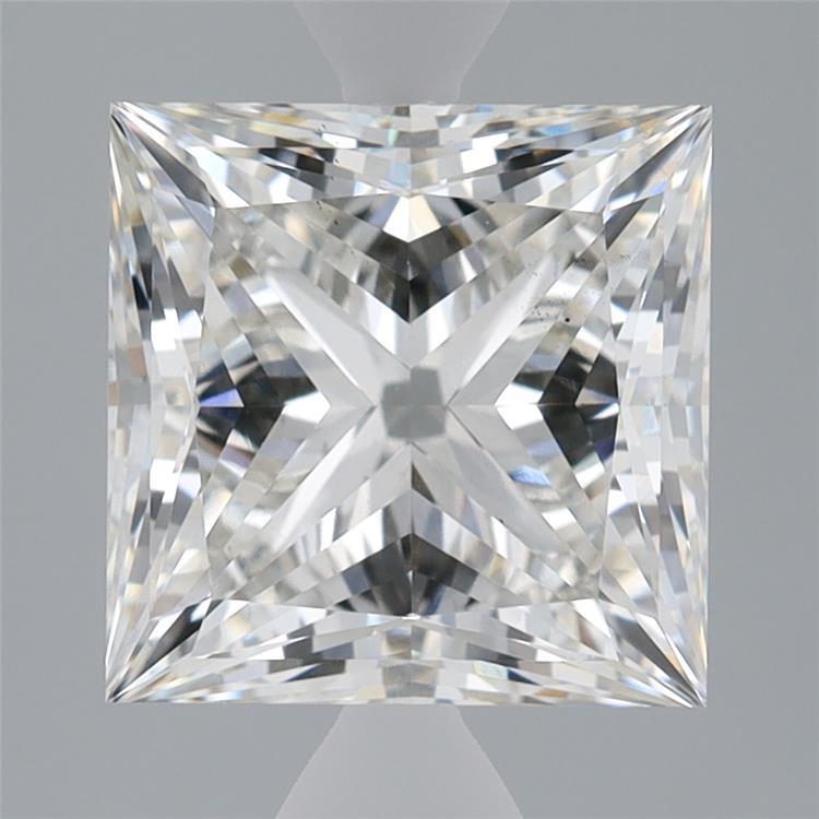 4.09ct Princess F VS2 Lab Created Diamond