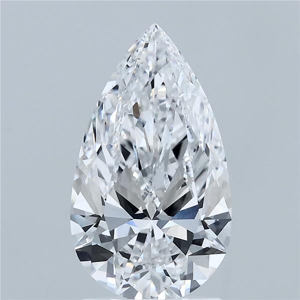 1.97ct Pear D VVS2 Lab Created Diamond
