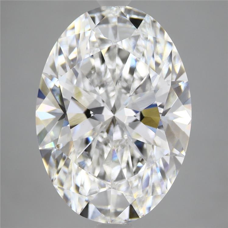 6.79ct Oval D VVS2 Lab Created Diamond