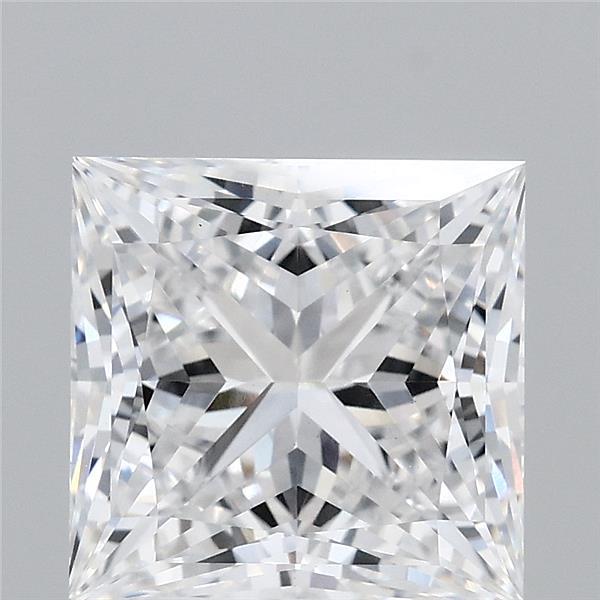 3.22ct Princess D VS1 Lab Created Diamond