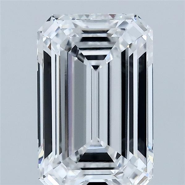 2.03ct Emerald D VVS2 Lab Created Diamond