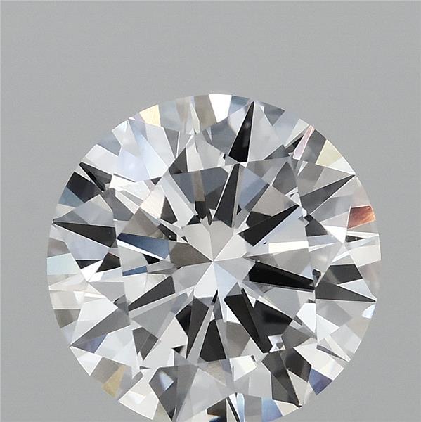 3.01ct Round D VVS1 Lab Created Diamond