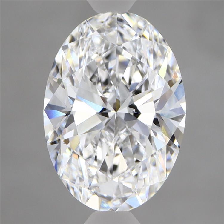 2.07ct Oval D VVS2 Lab Created Diamond