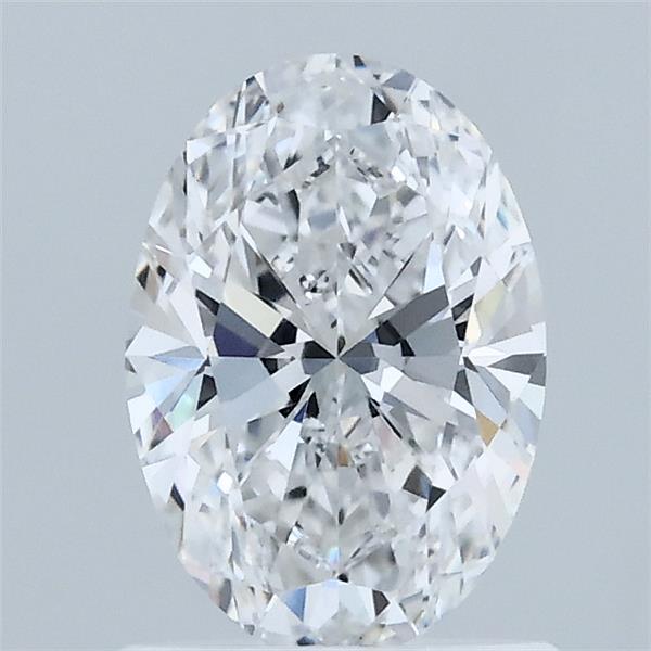 1.05ct Oval D VVS2 Lab Created Diamond
