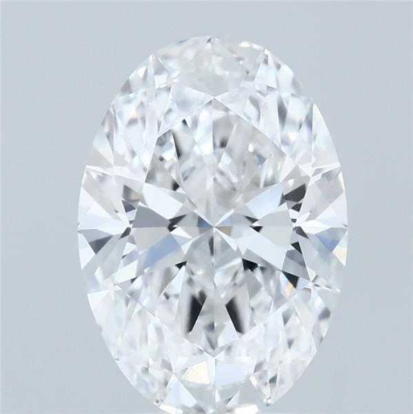 2.59ct Oval E VVS1 Lab Created Diamond