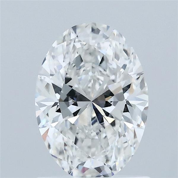 1.09ct Oval F VVS2 Lab Created Diamond