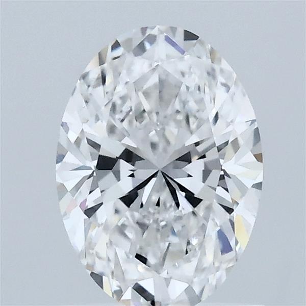 1.05ct Oval D VVS2 Lab Created Diamond
