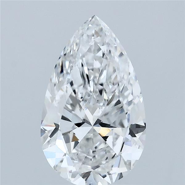 1.5ct Pear E VS1 Lab Created Diamond
