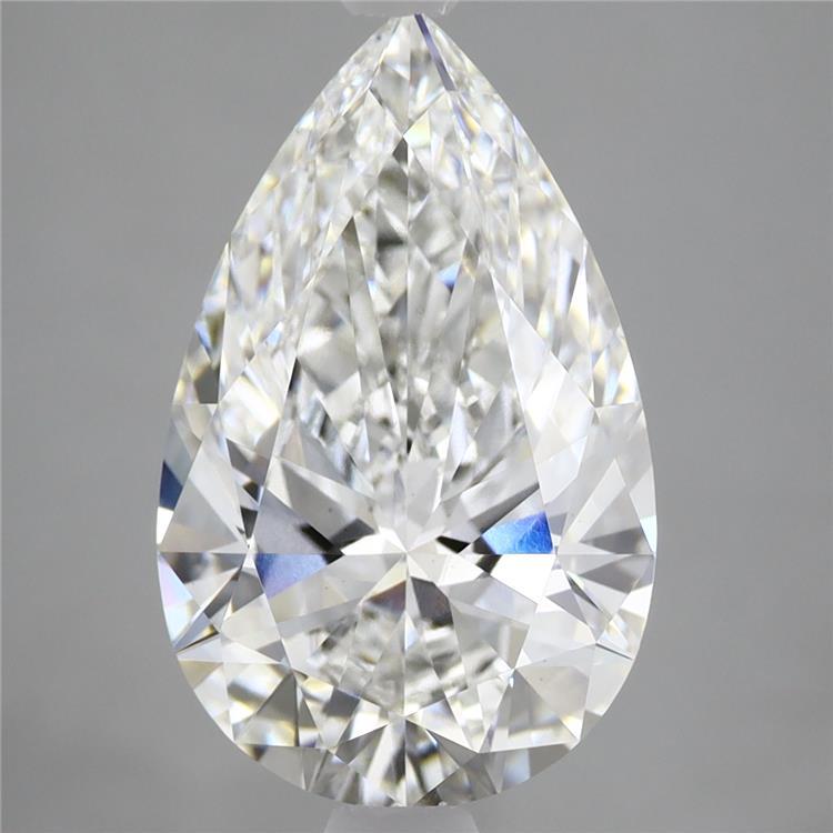 4.29ct Pear E VS1 Lab Created Diamond