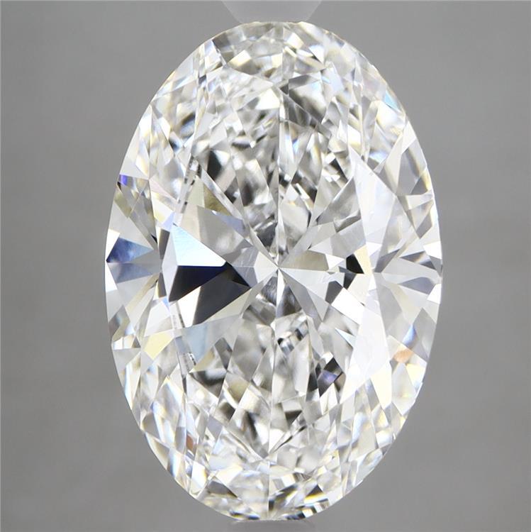 4.92ct Oval E VVS2 Lab Created Diamond