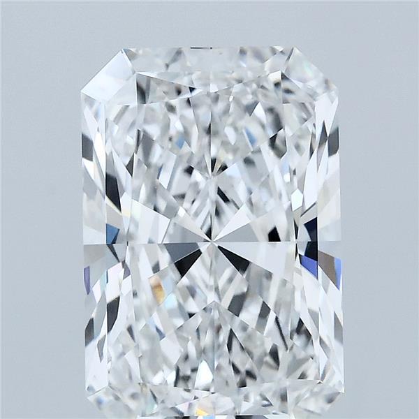 4.06ct Radiant E VVS1 Lab Created Diamond