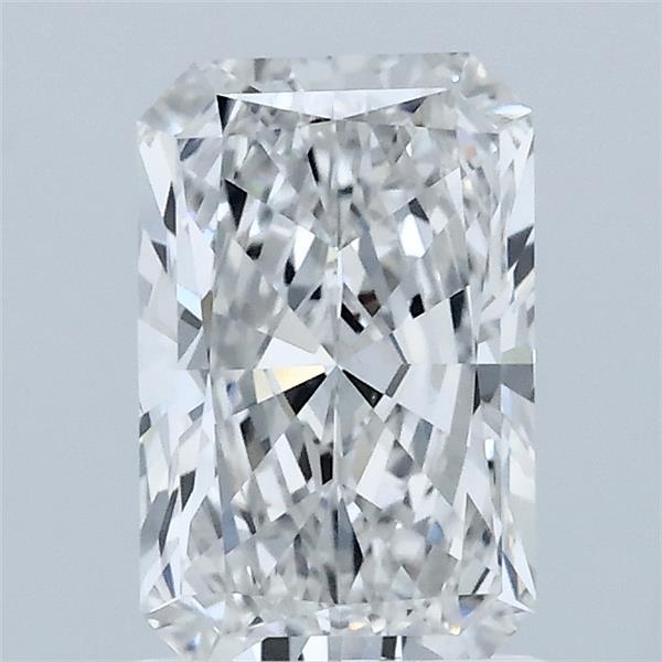 1.52ct Radiant F VVS2 Lab Created Diamond