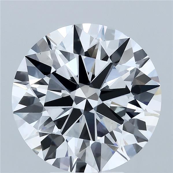 6.1ct Round E VVS2 Lab Created Diamond