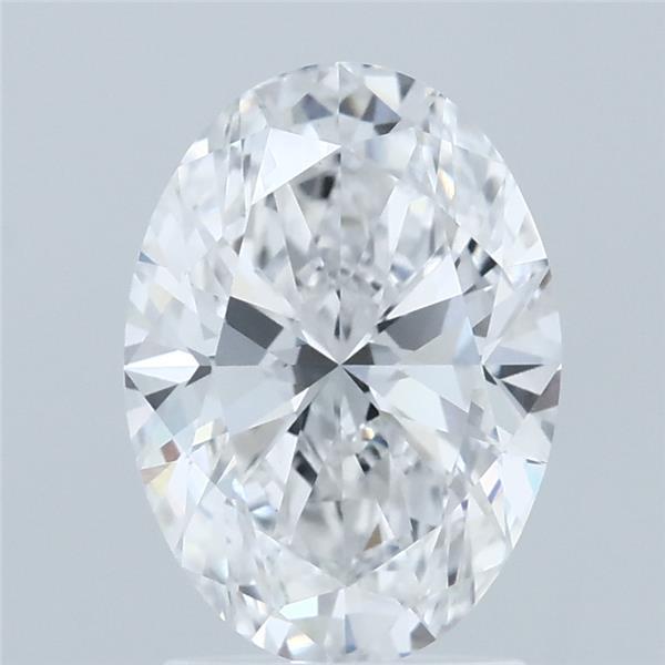 2ct Oval D VS1 Lab Created Diamond