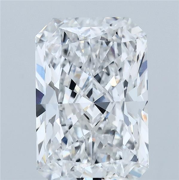 3.73ct Radiant D VVS2 Lab Created Diamond