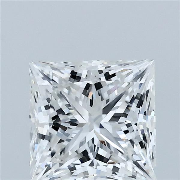 1.51ct Princess F VVS2 Lab Created Diamond