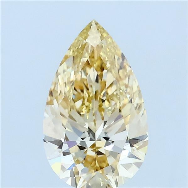 1.01ct Pear FANCY YELLOW VS1 Lab Created Diamond