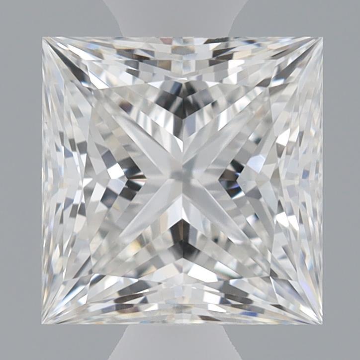 0.94ct Princess F VVS2 Lab Created Diamond