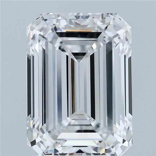 7.05ct Emerald D VVS2 Lab Created Diamond