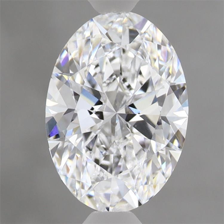 1.55ct Oval D VVS2 Lab Created Diamond