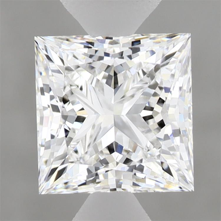 1.68ct Princess D VVS2 Lab Created Diamond