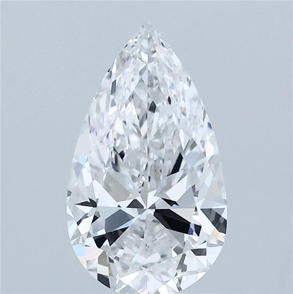 1.02ct Pear D VVS2 Lab Created Diamond